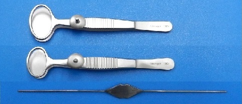 Chalazion forceps