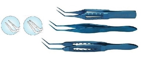 Angle Mcpherson forceps